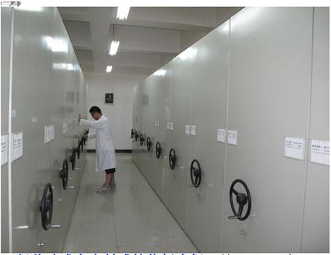 10门移动式全密封植物标本柜